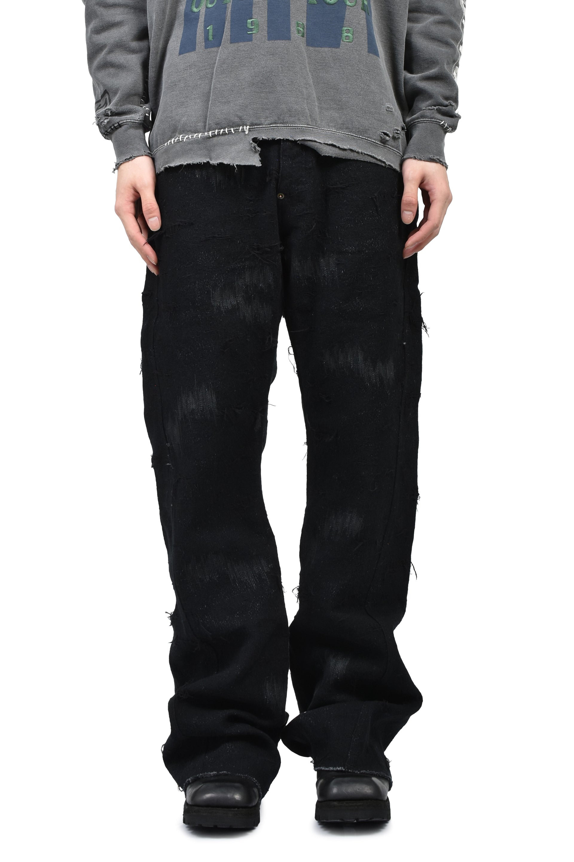 TWIST SEAM LOT.20617 R&D(100YEARS DENIM) / BLK