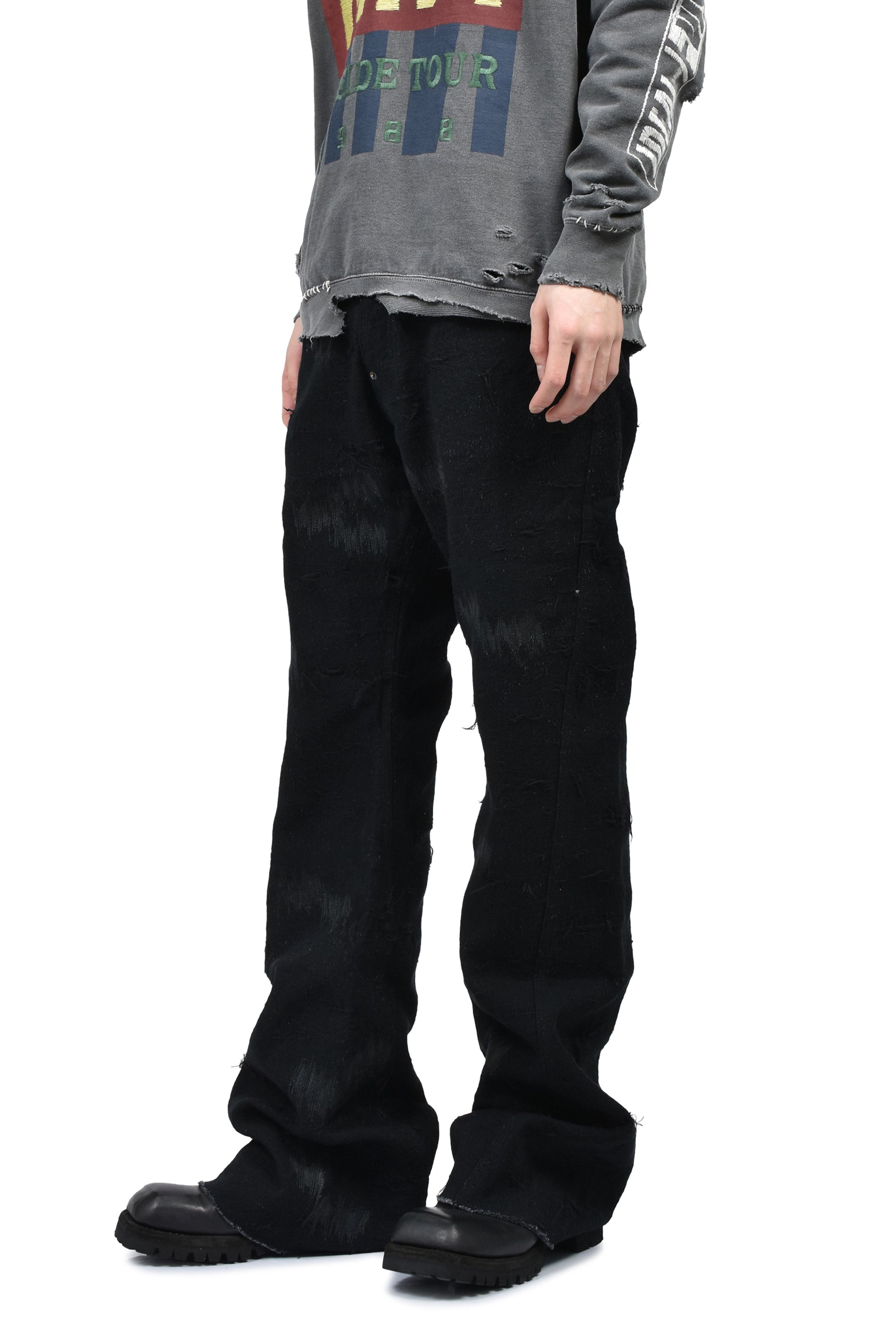 TWIST SEAM LOT.20617 R&amp;D(100YEARS DENIM) / BLK 