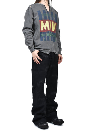 TWIST SEAM LOT.20617 R&amp;D(100YEARS DENIM) / BLK 