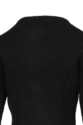 NEAH KNITTED ZIP-UP / BLK