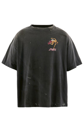 SS T-SHIRT/SKATE / BLK