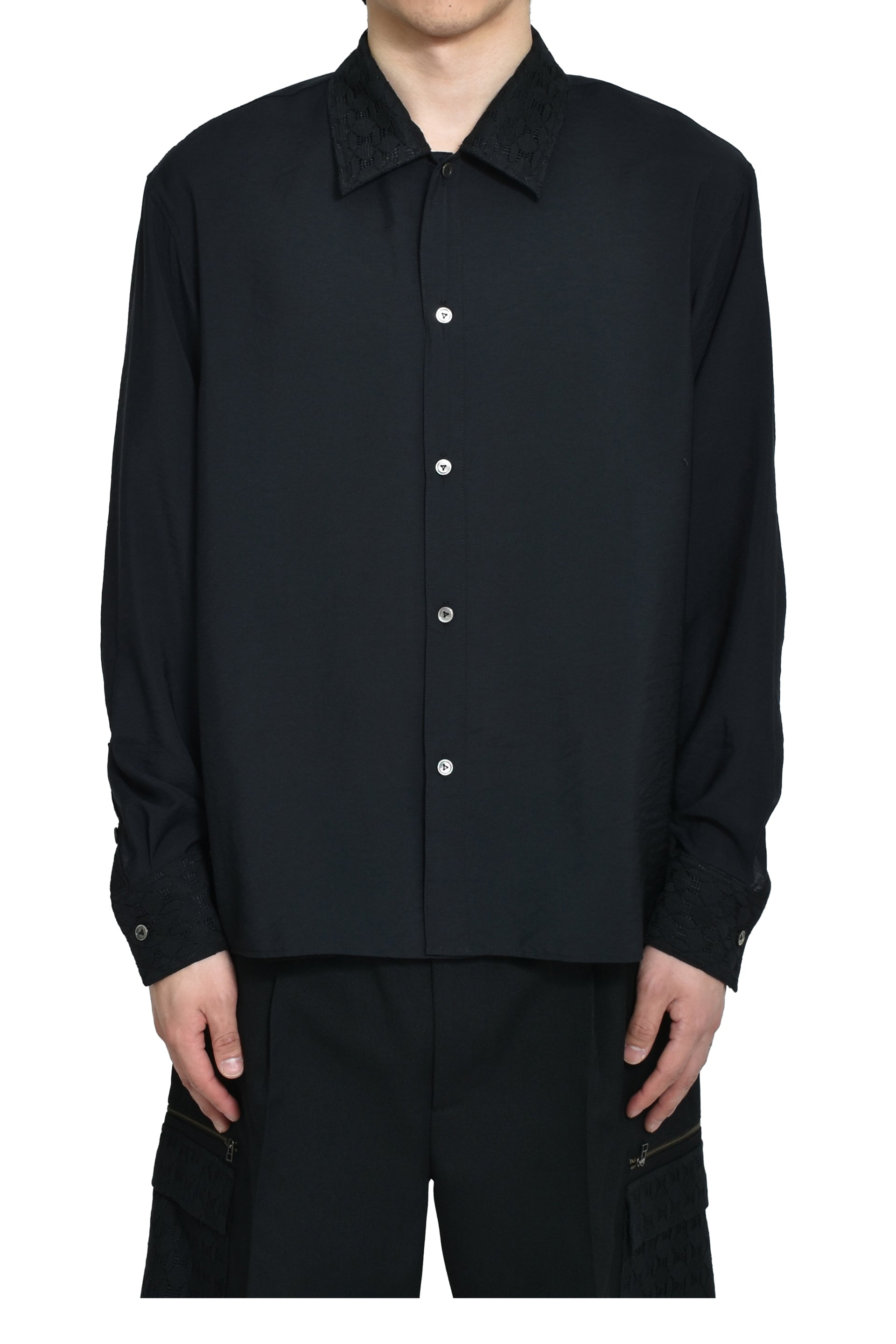 DINNER SHIRT / BLK