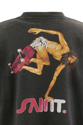 SS T-SHIRT/SKATE / BLK