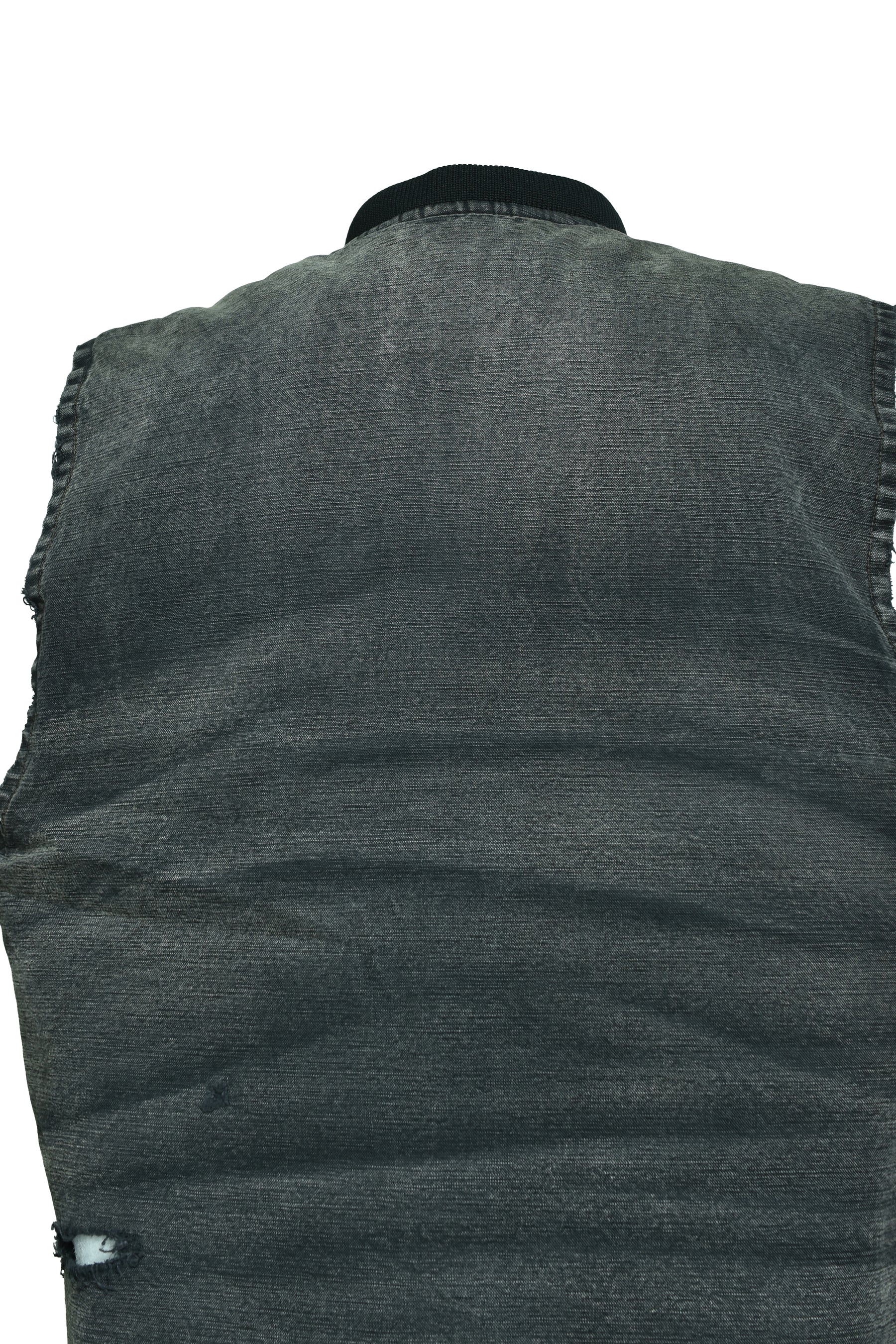 DUCK VEST AGED / AGED BLACK