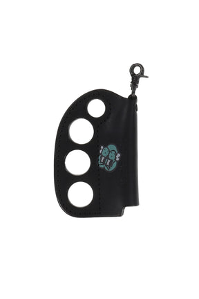 LEATHER KNUCKLE LIGHTER CASE / BLK