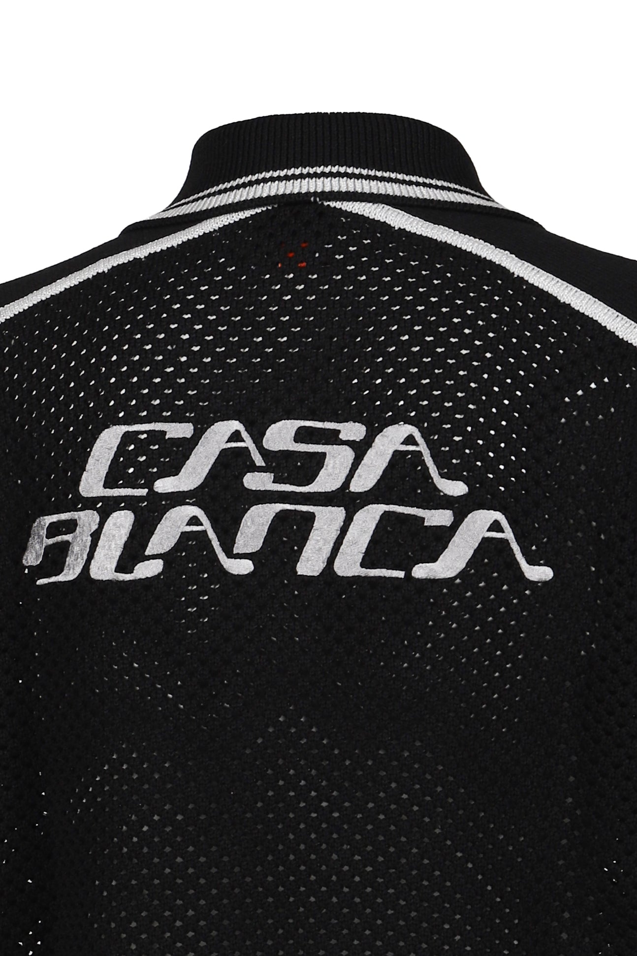 CASABLANCA MESH SHIRT / BLK