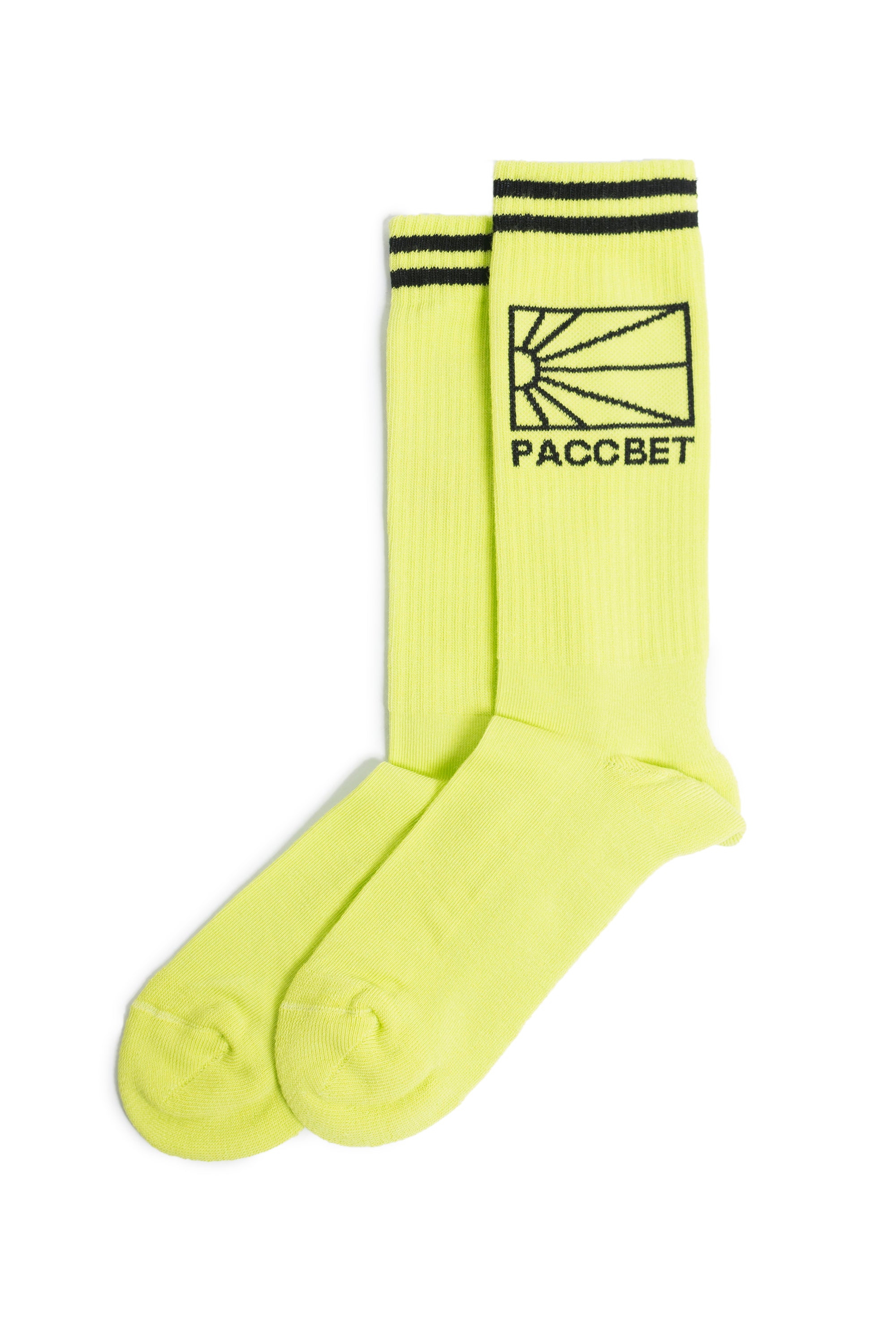 RASSVET ラスベート SS23 LOGO SOCKS / LIME -NUBIAN