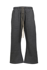 FLARE SWEATPANT / CHA HEATHER