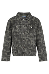 FACE CAMO JACKET / BLK