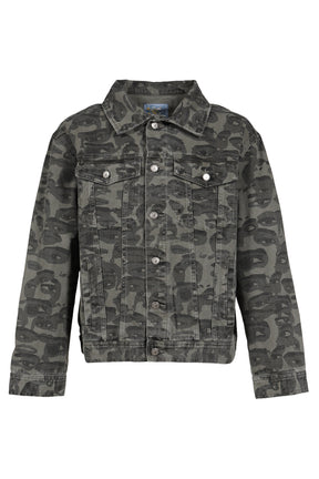 FACE CAMO JACKET / BLK