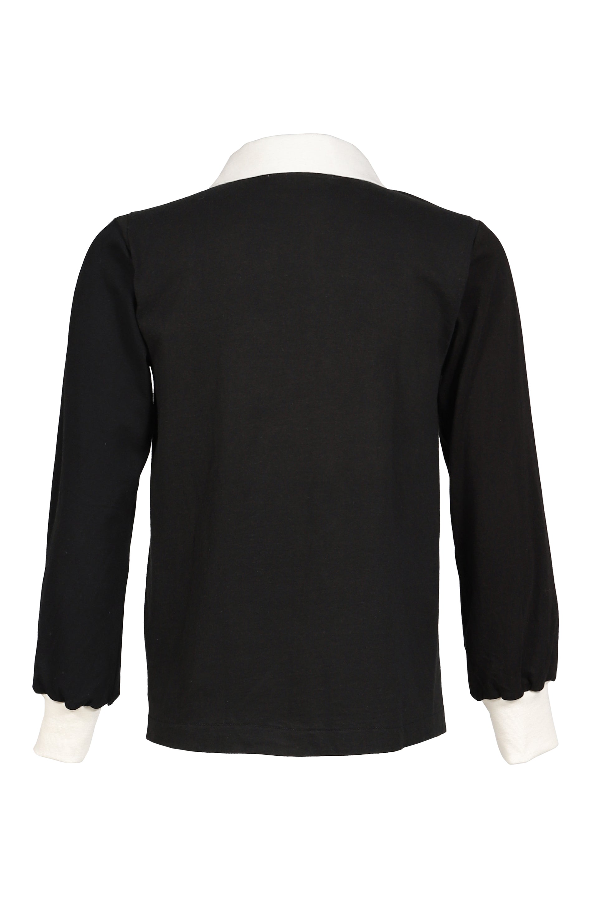 RUGBY TEE (UPCYCLED VINTAGE TEE) / BLK