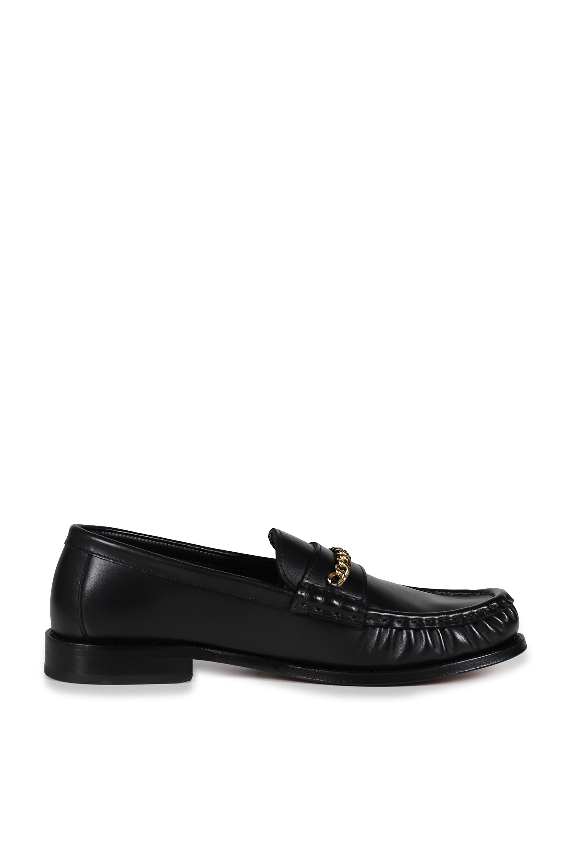 GOLD CHAIN LOAFERS / BLK GLD