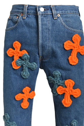 3D CROSS DENIM / MULTI