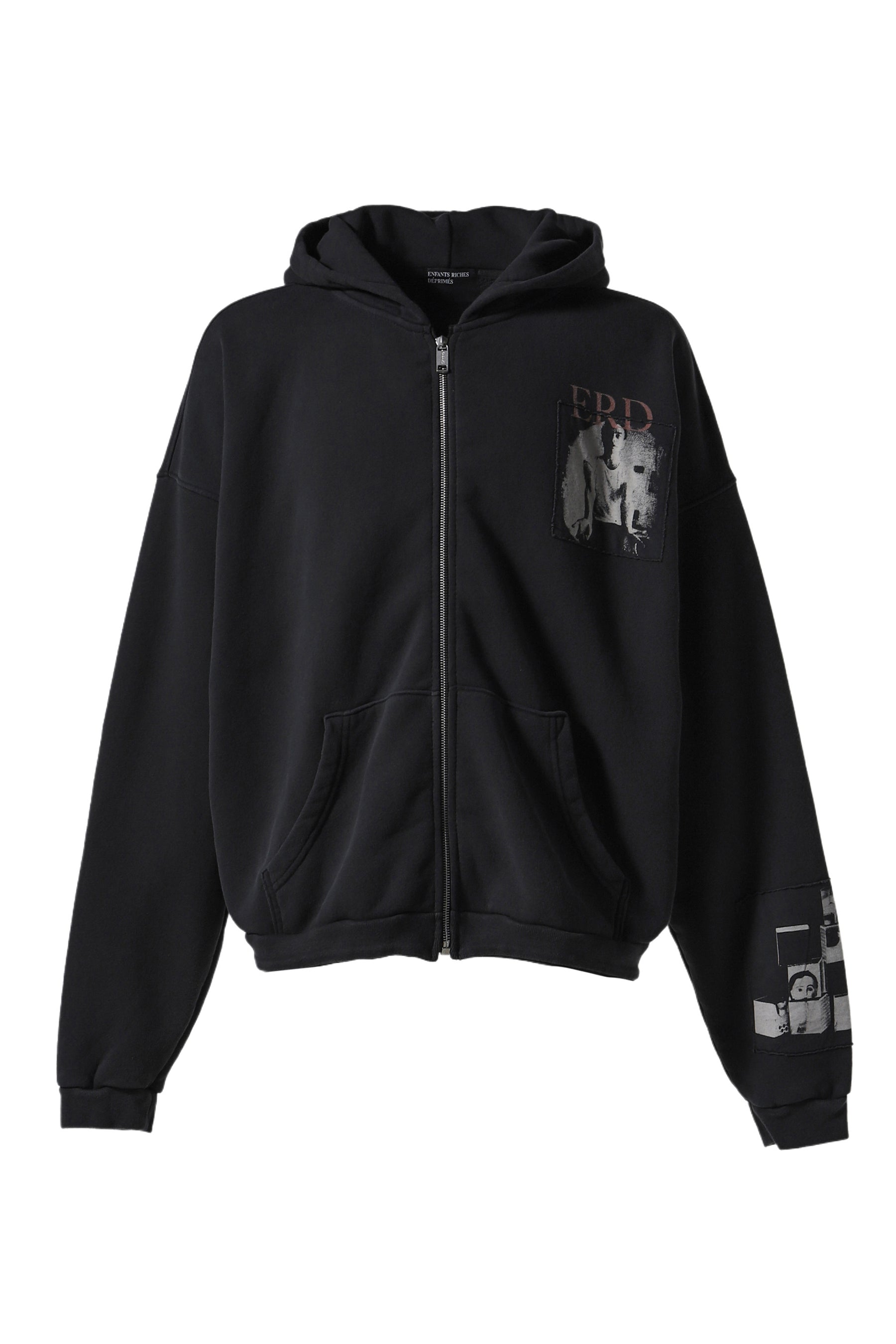 NARCOTICA ZIP HOODIE / BLK