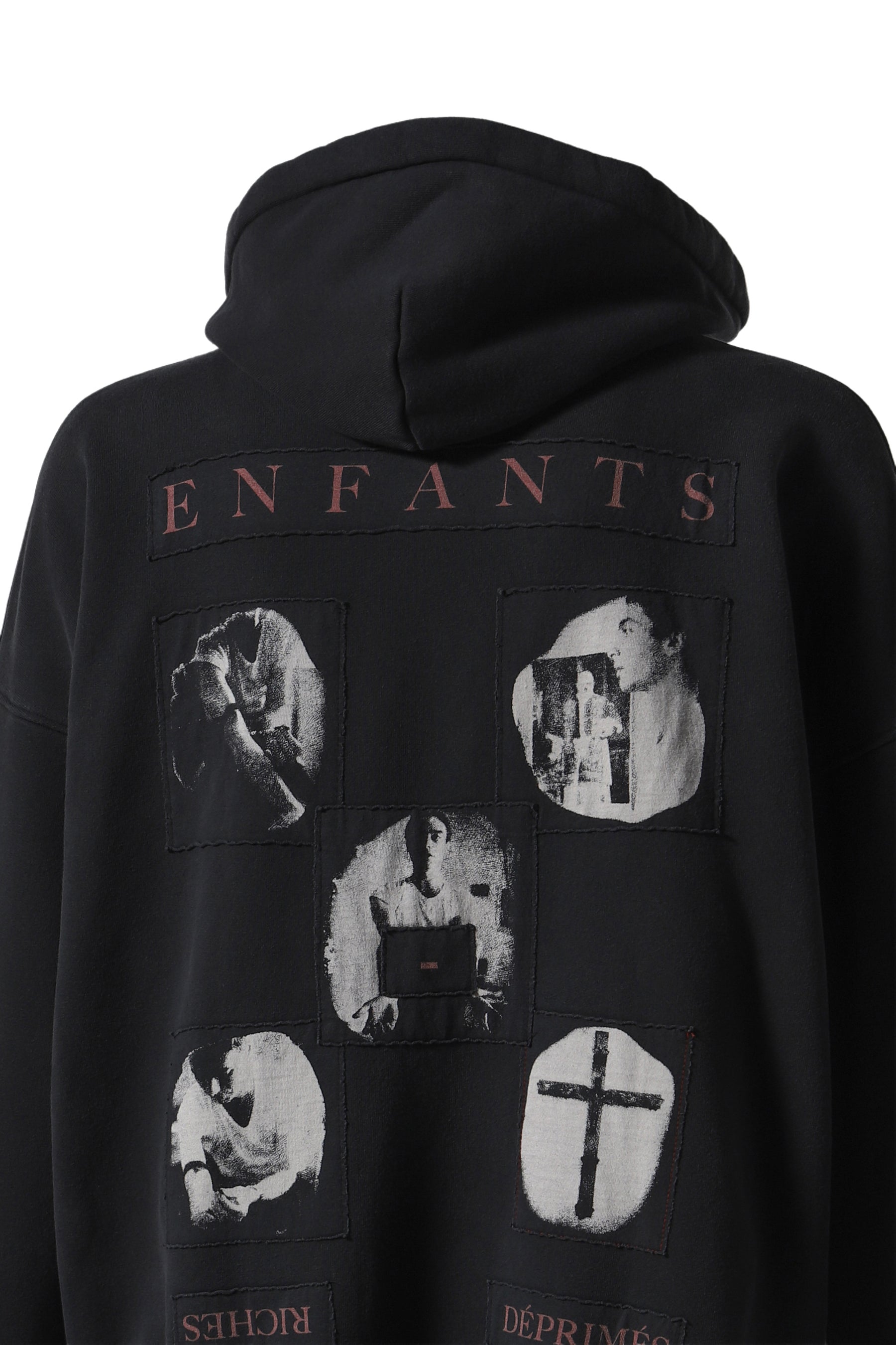 NARCOTICA ZIP HOODIE / BLK