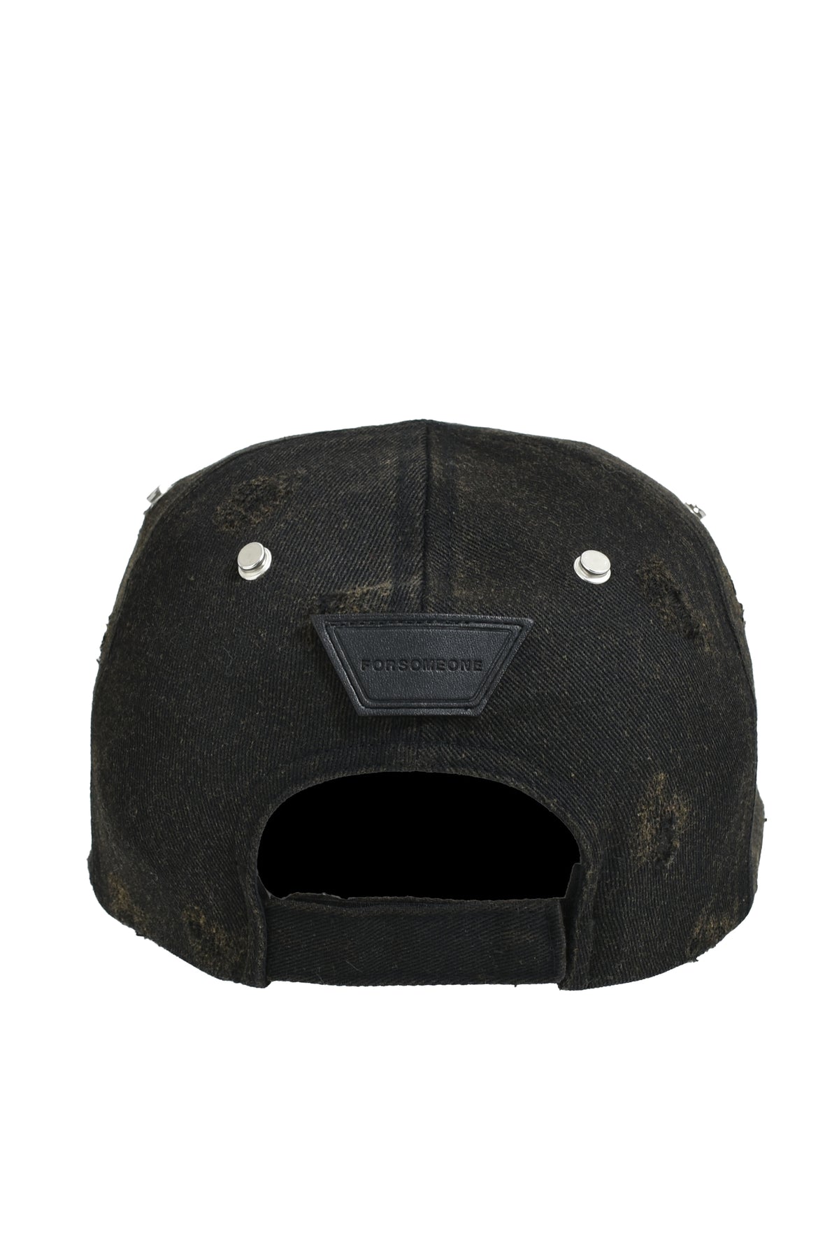 DAMAGED CAP / BLK