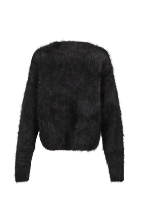 CASHMERE PULLOVER / CORE BLACK 