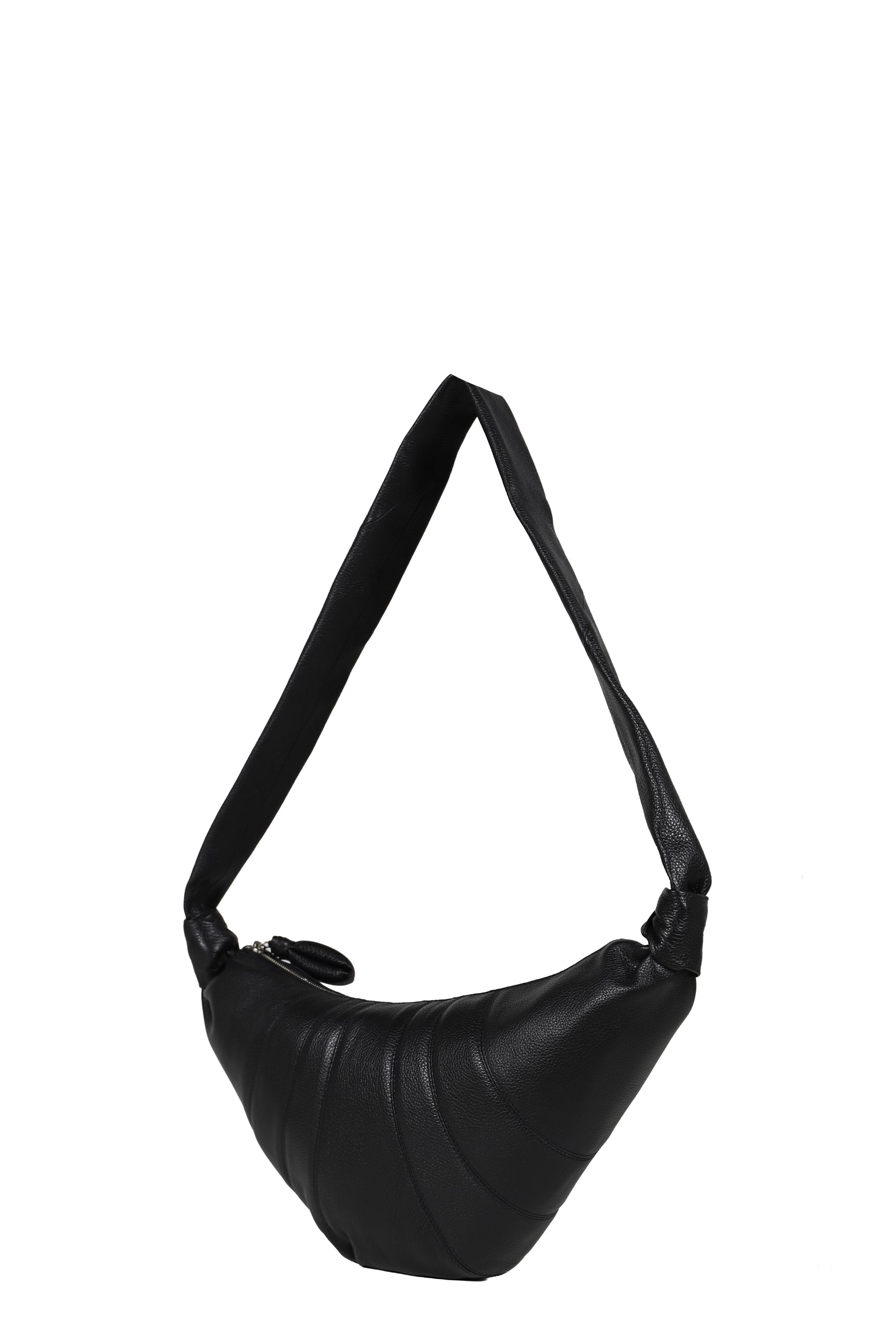 MEDIUM CROISSANT BAG / BLK