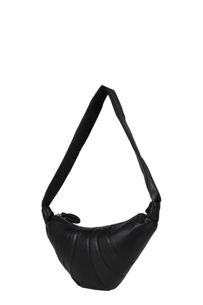 MEDIUM CROISSANT BAG / BLK