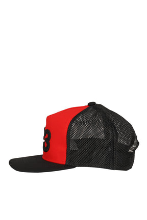 Y-3 TRUCKER CAP / SCARLE