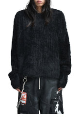 CASHMERE PULLOVER / CORE BLACK 