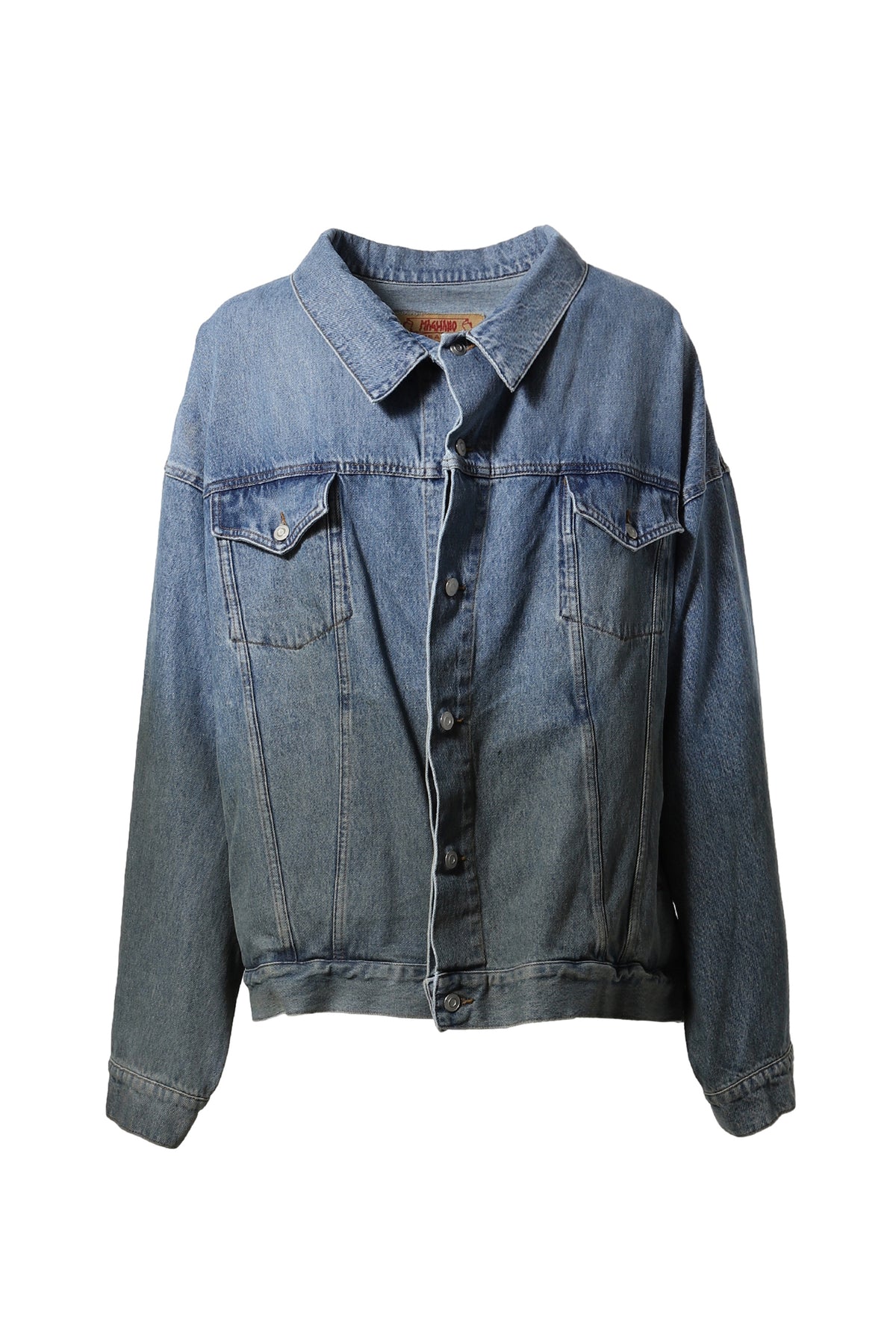 DOUBLE BREASTED DENIM JACKET / OFFICINA 6