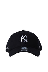 YANKEES SERIF WOOL HAT / NAVY WHITE