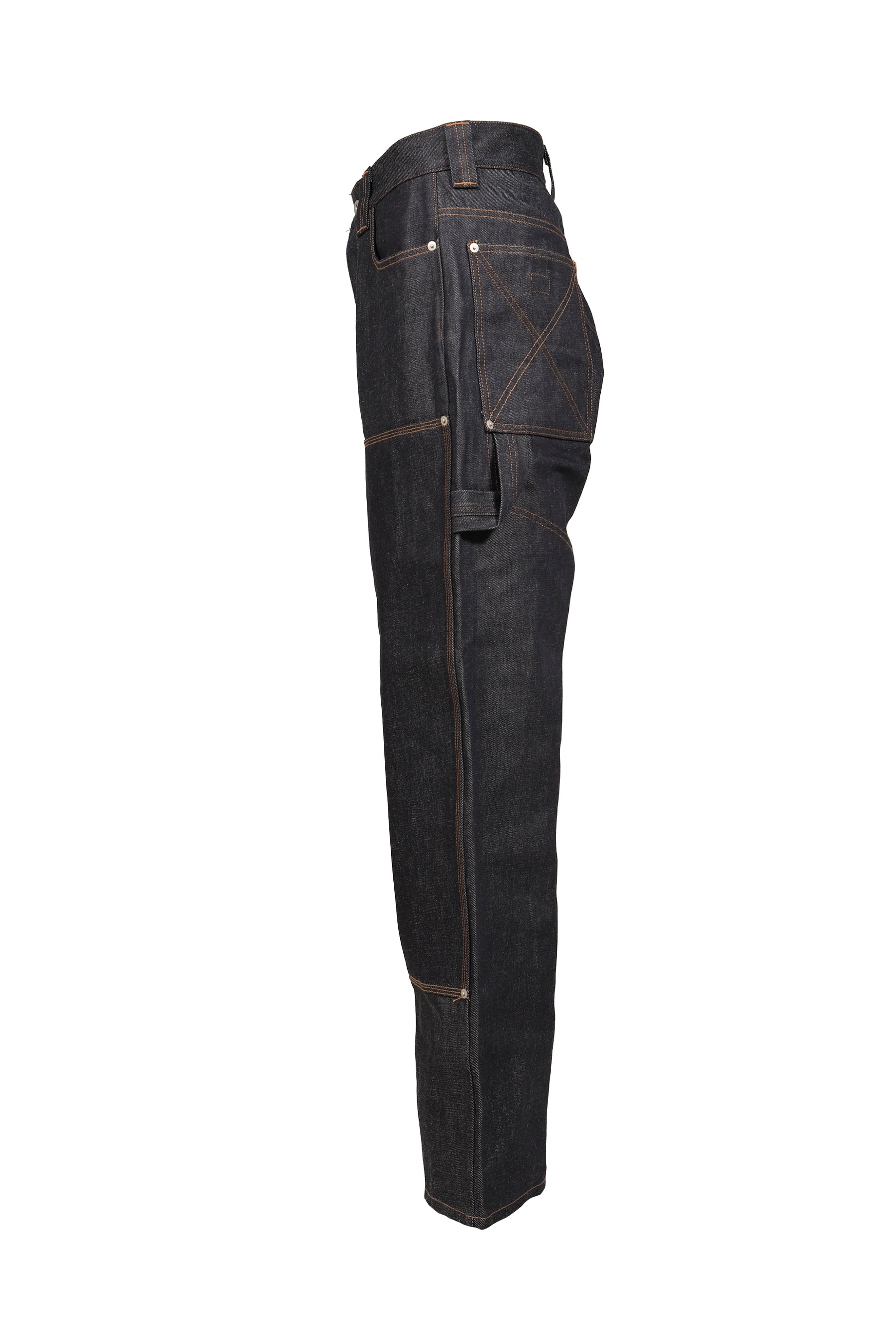 UPTOWN RAW BLUE JAPANESE DENIMDOUBLE KNEE / RAW BLU