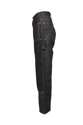 UPTOWN RAW BLUE JAPANESE DENIMDOUBLE KNEE / RAW BLU