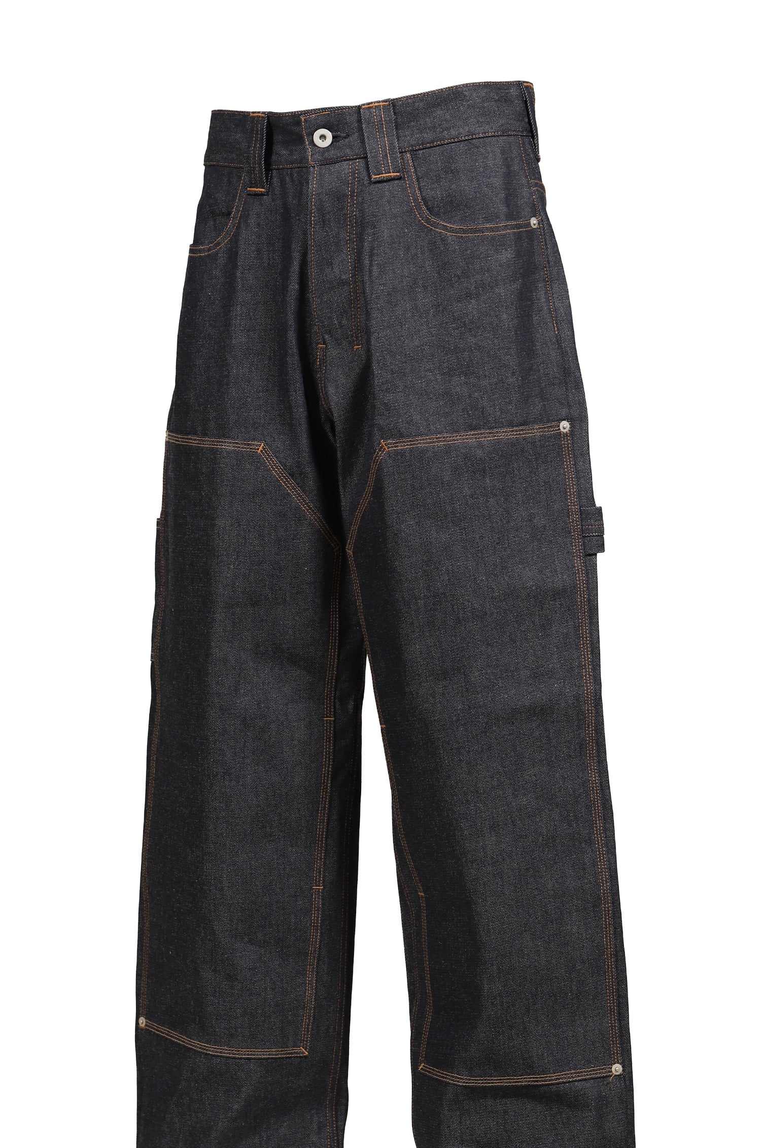 UPTOWN RAW BLUE JAPANESE DENIMDOUBLE KNEE / RAW BLU