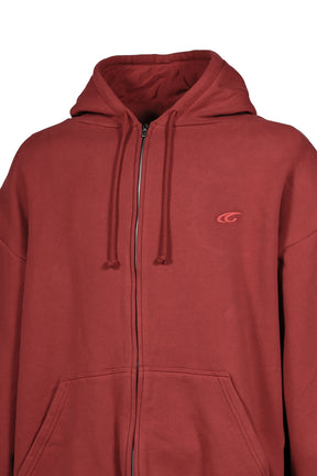SHOULDER PAD HOODIE V2 / RED