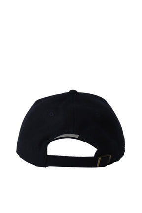 YANKEES SERIF WOOL HAT / NAVY WHITE