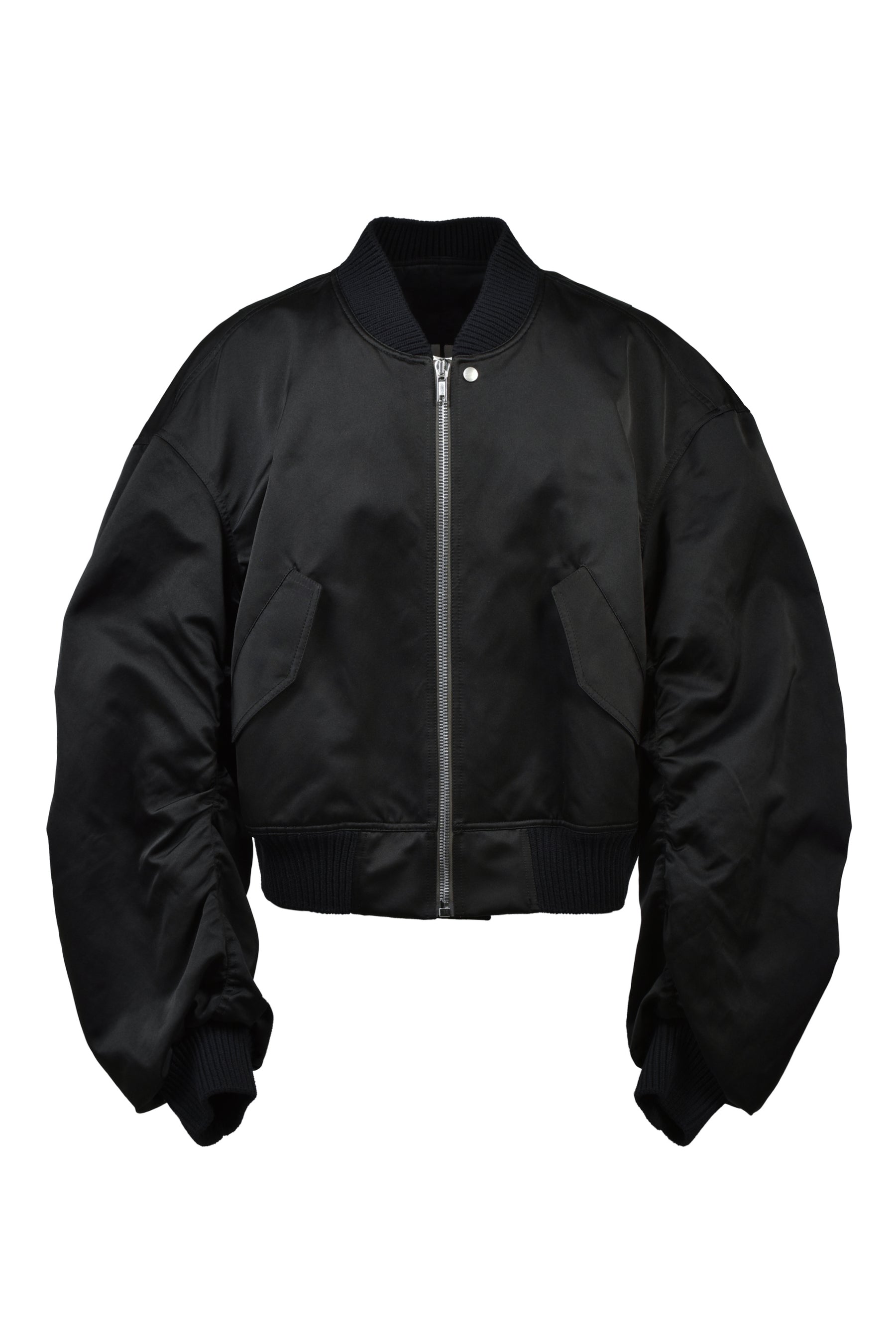 AASPECTRUM リックオウエンス　ユリウス ブラック MA-1ジャケット Rick Owens SS26 TEMPLE リックオウエンス CLASSIC FLIGHT / BLK