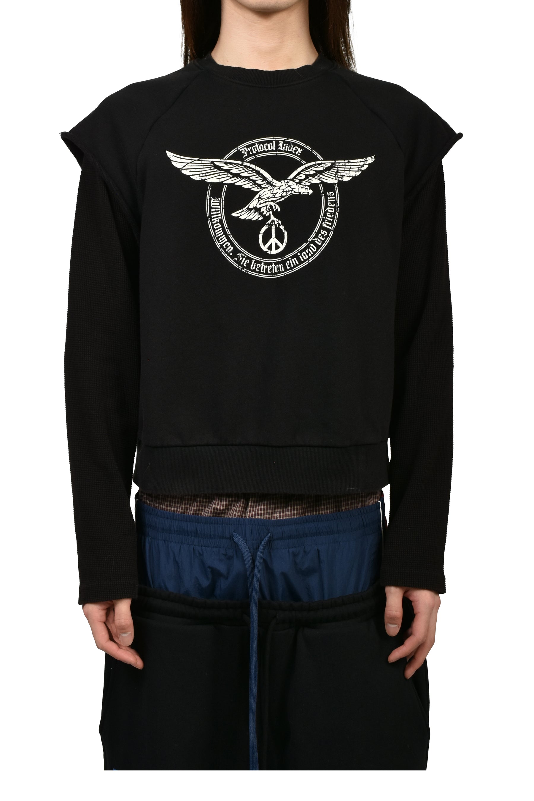 LAYERED THERMAL JERSEY / BLK