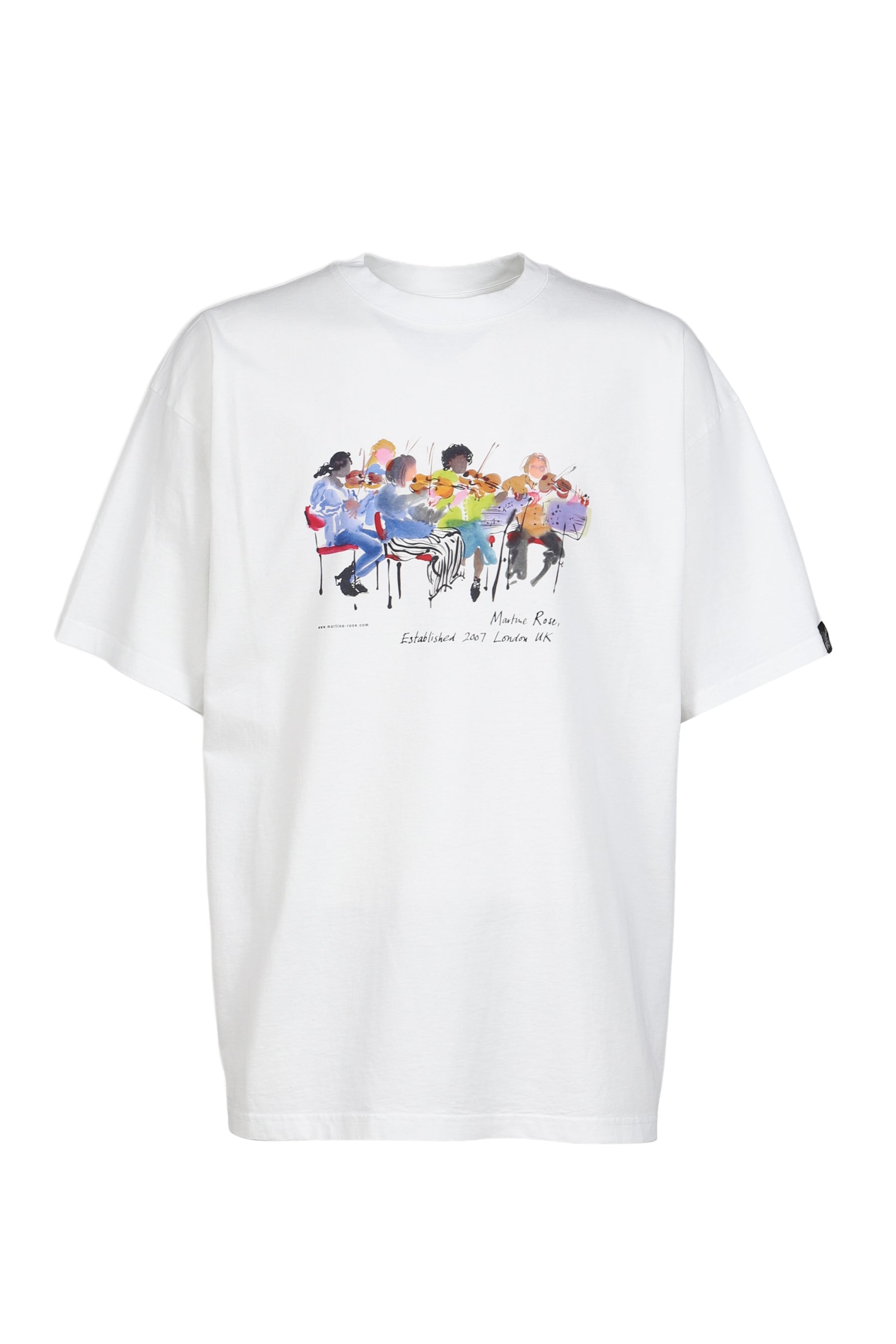 S/S OVERSIZED T-SHIRT / WHT WHT