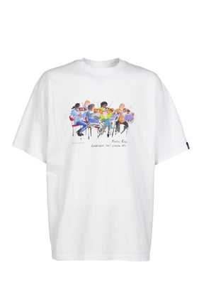 S/S OVERSIZED T-SHIRT / WHT WHT