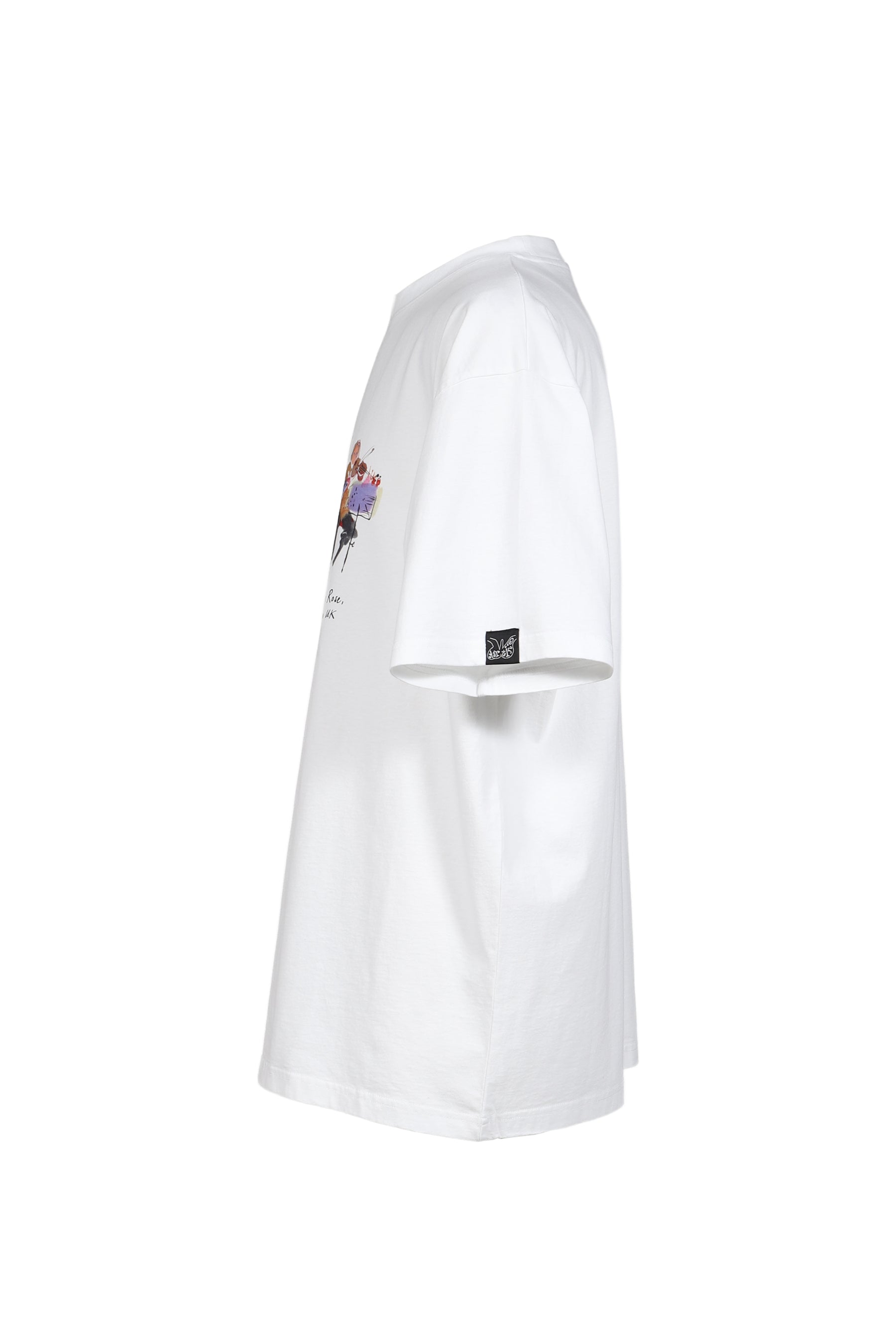 S/S OVERSIZED T-SHIRT / WHT WHT