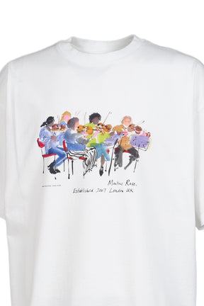 S/S OVERSIZED T-SHIRT / WHT WHT