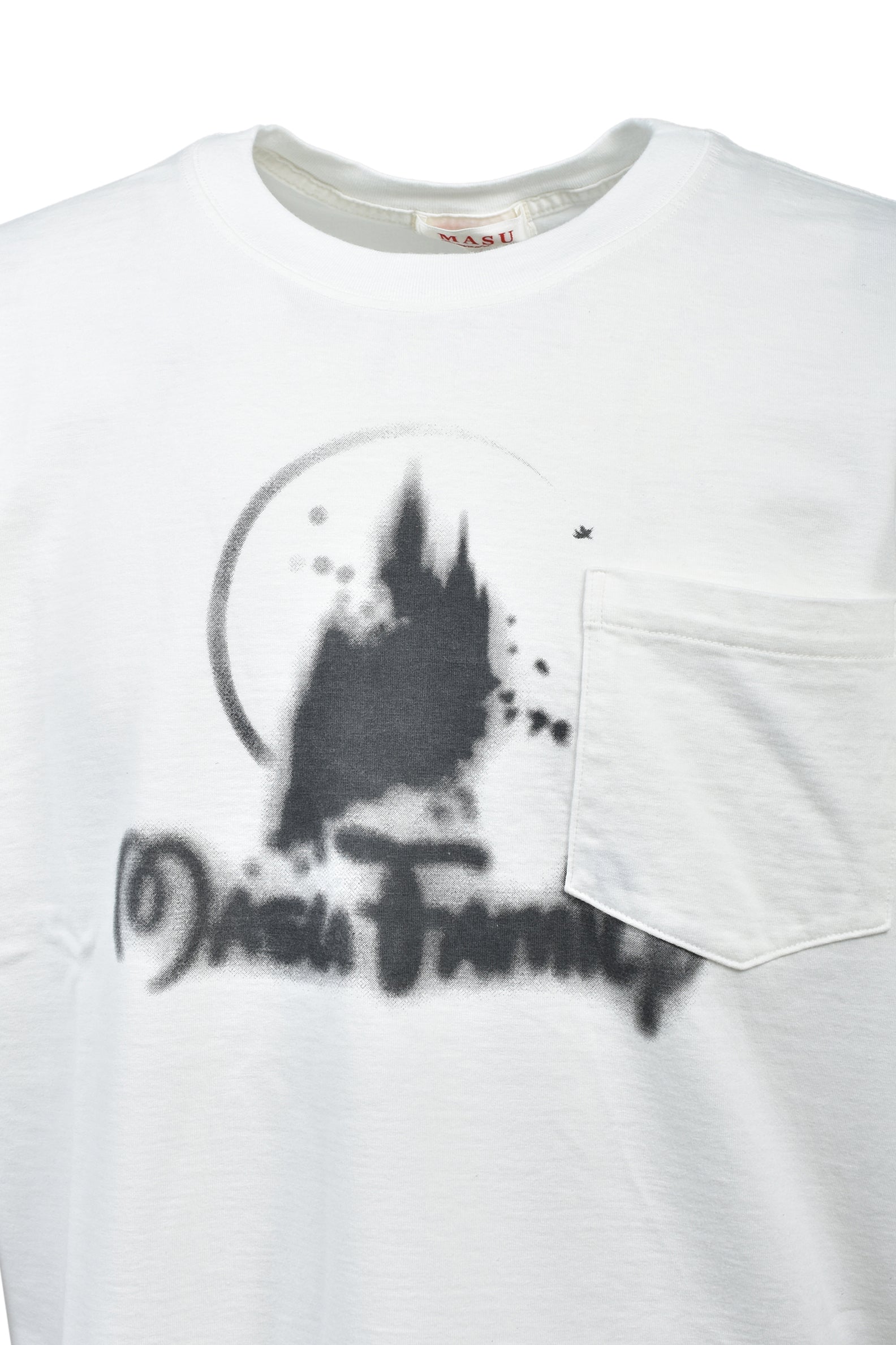 CASTLE POCKET T-SHIRT / WHT