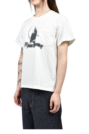 CASTLE POCKET T-SHIRT / WHT