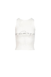 JEWEL TANK TOP / WHT