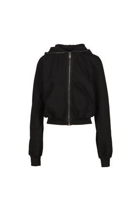 SMALL GIMP HOODIE / BLACK