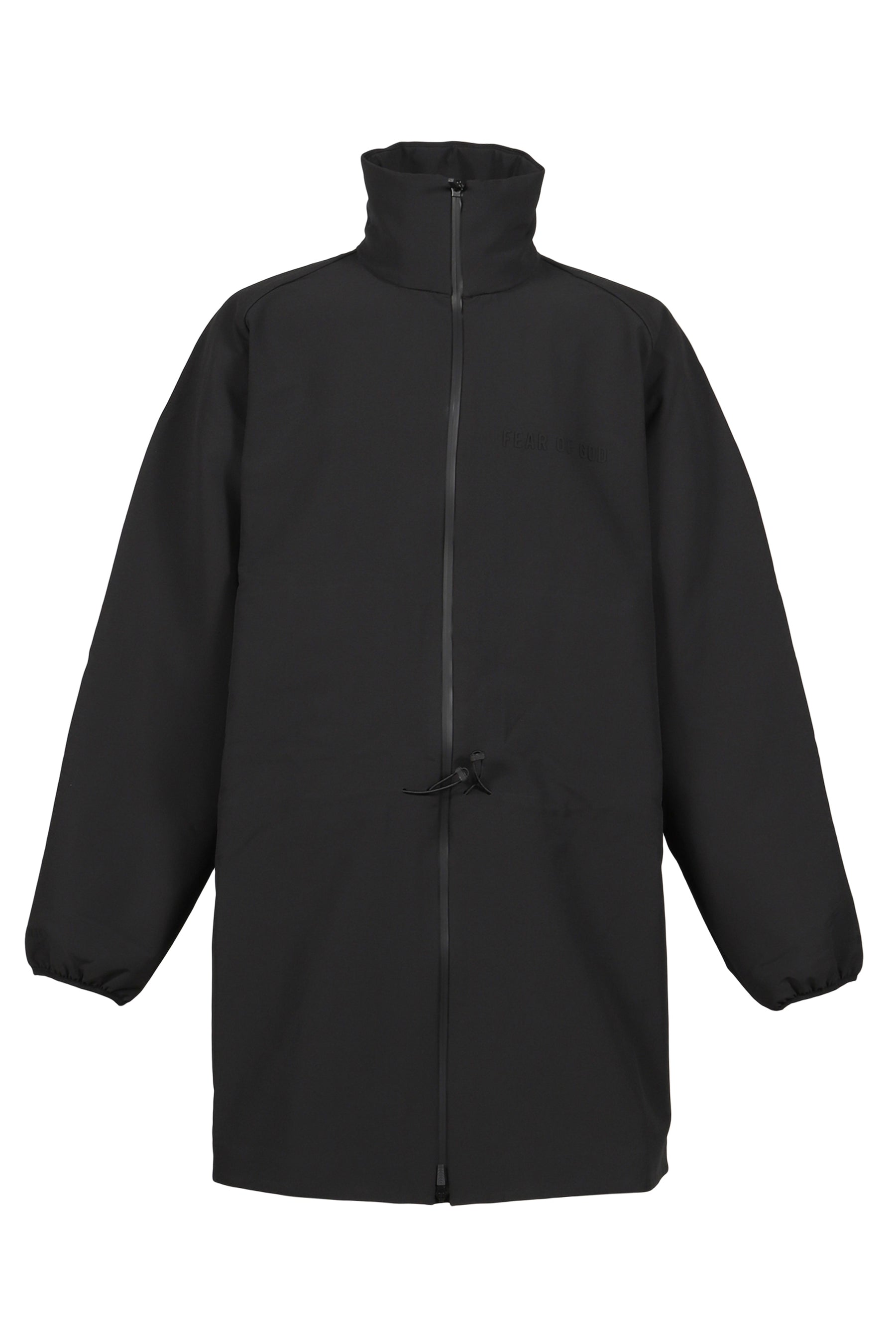 WOVEN ANORAK JACKET / BLK