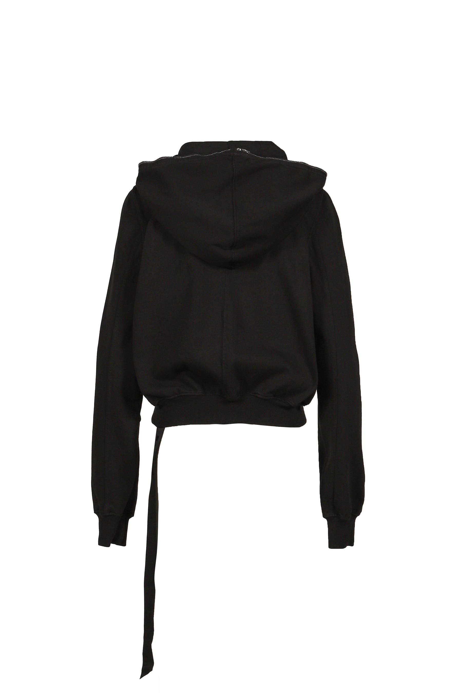 Rick Owens DRKSHDW FW25 SMALL GIMP HOODIE / BLACK - NUBIAN