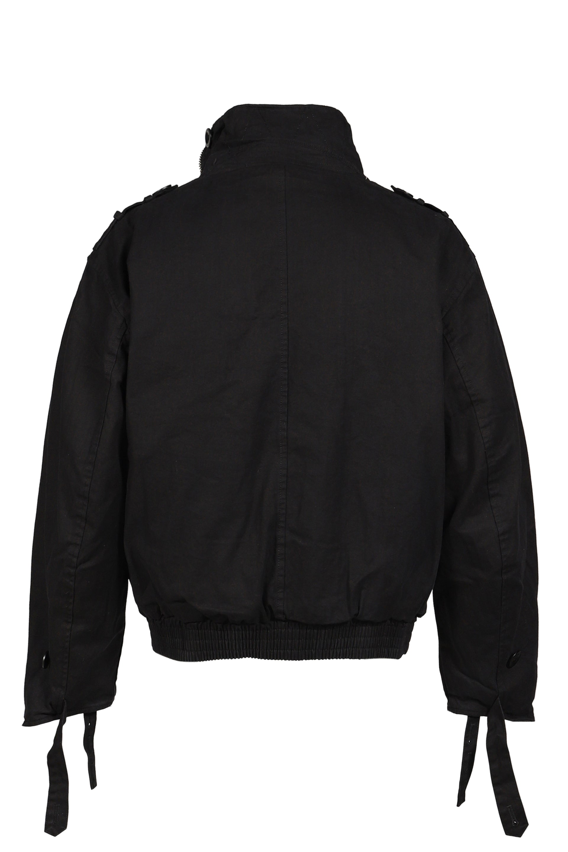 MILITARY BUTTON JACKET / BLK