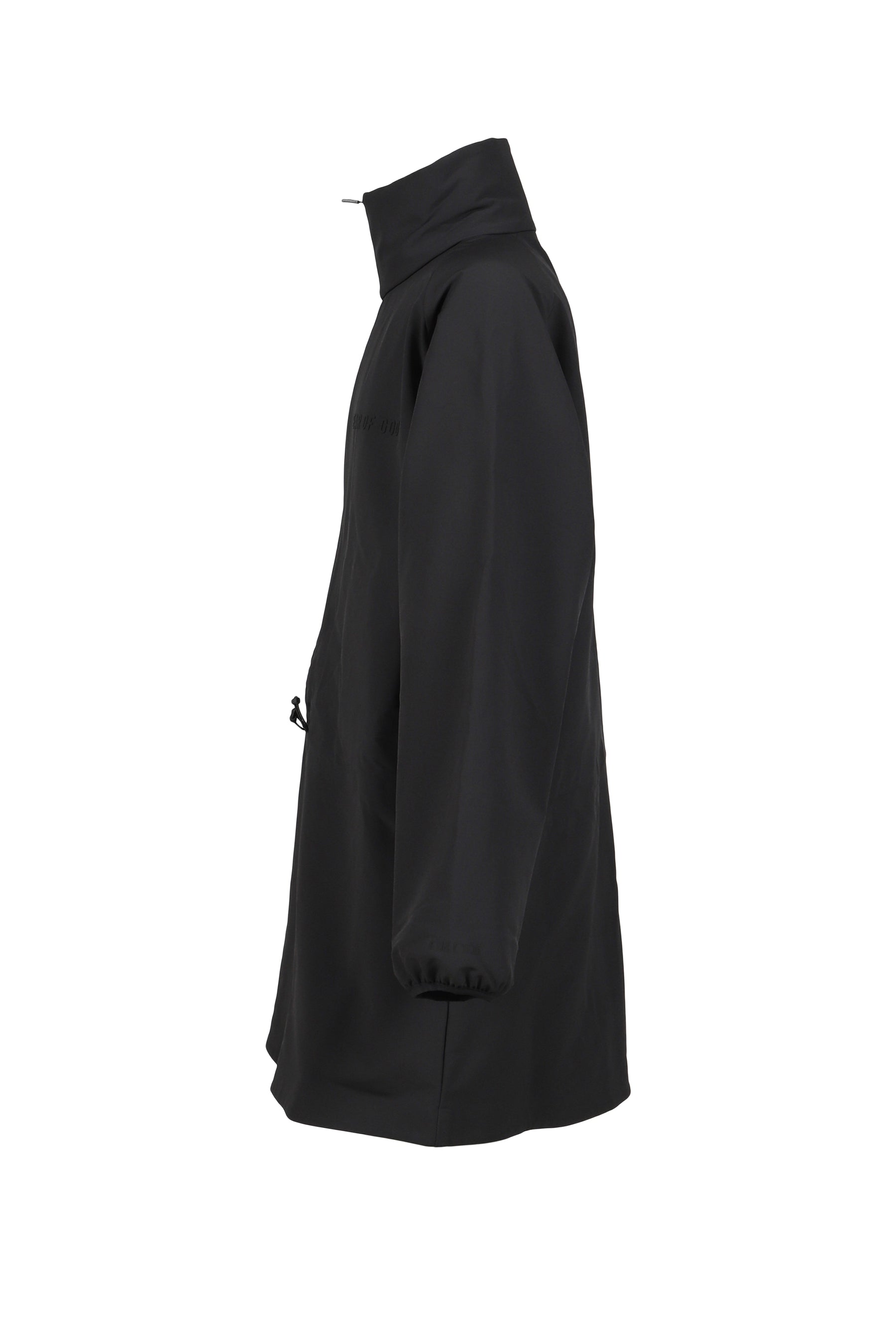 WOVEN ANORAK JACKET / BLK