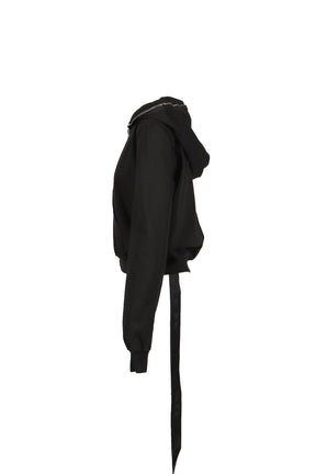 SMALL GIMP HOODIE / BLACK