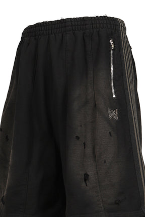 H.D. TRACK SHORT - COTTON JERSEY / DAMAGED (20TH EXCLUSIVE) / BLK