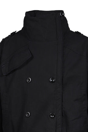 MILITARY BUTTON JACKET / BLK