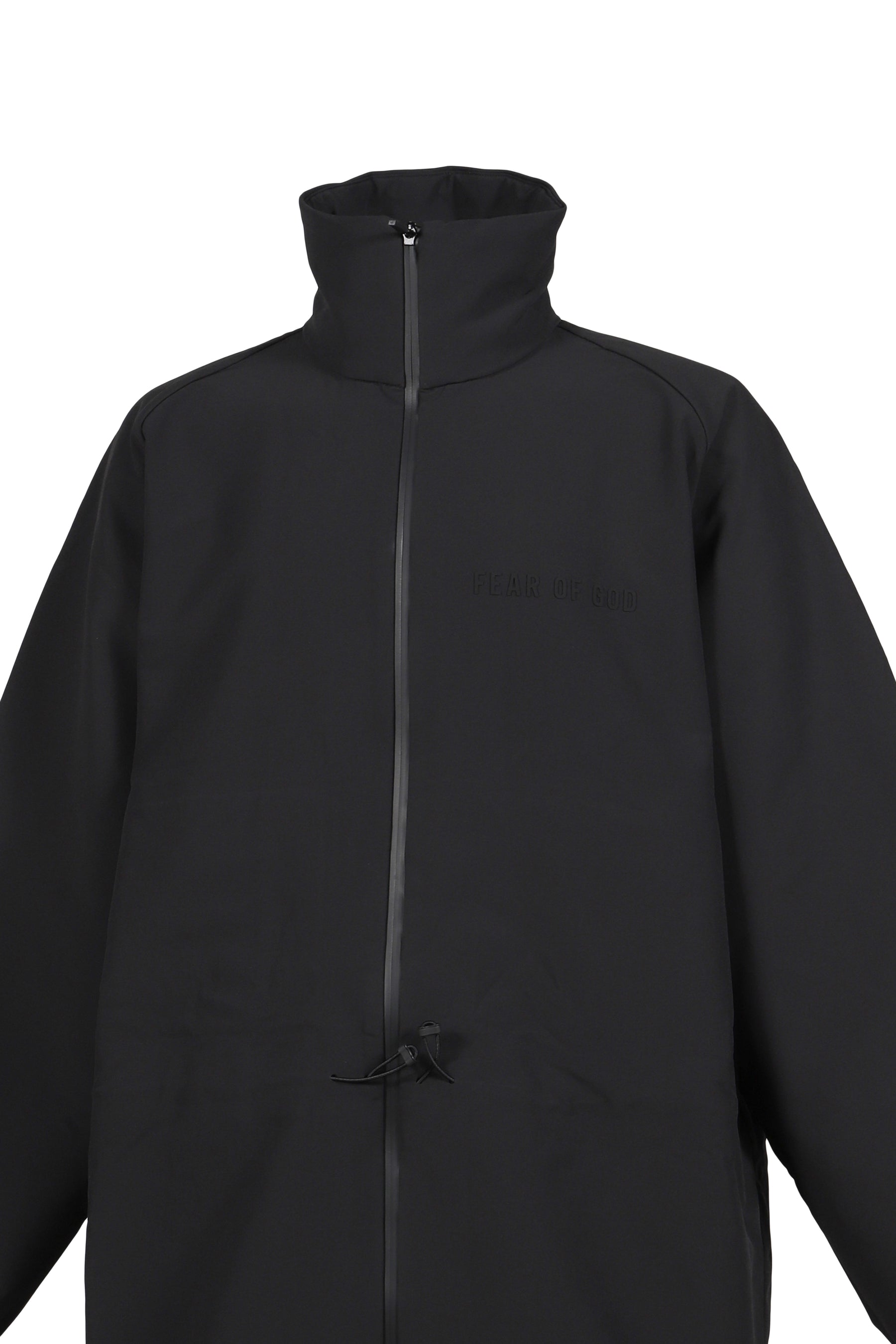WOVEN ANORAK JACKET / BLK